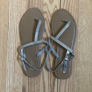 Diamond Thong Sandals